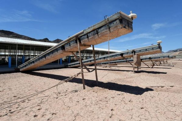 O reservatório de Lake Mead, no estado de Nevada, é o maior dos EUA construído pelo homem. Ou era.