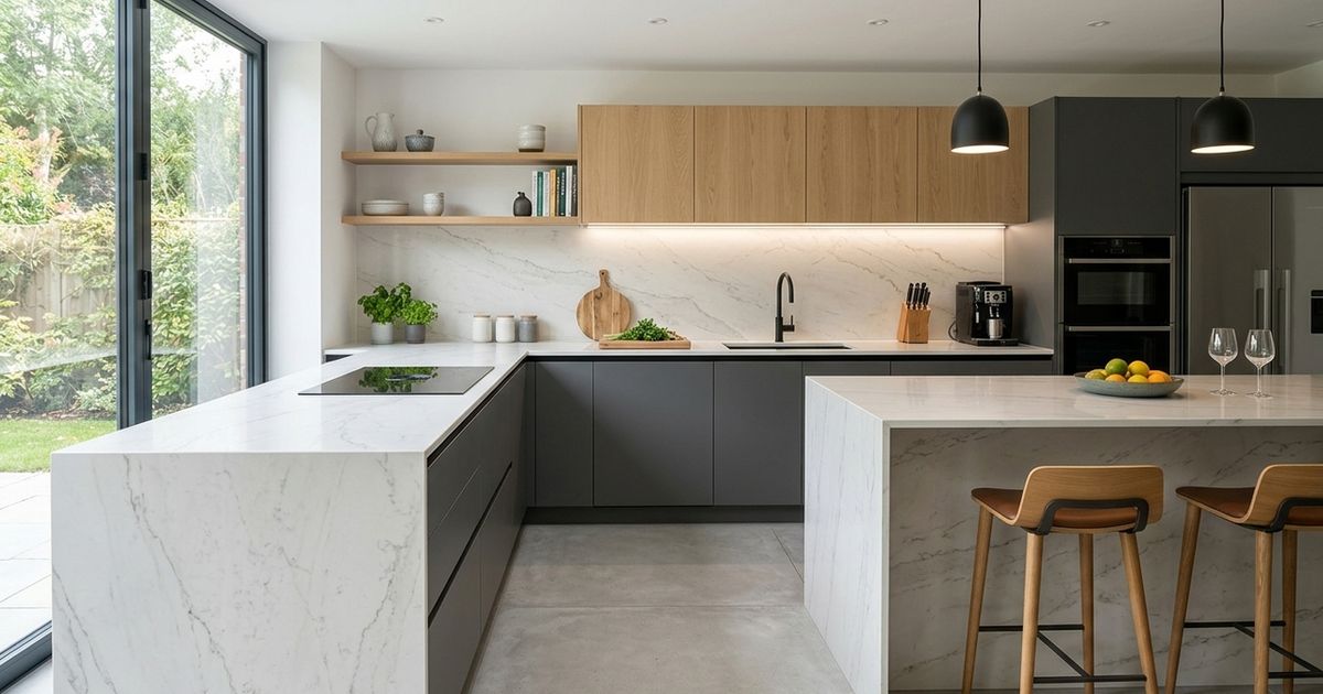 Nem bancada de granito, nem de mármore: o material que ditará a tendência na cozinha em 2026