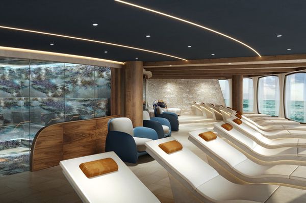 No Mandara Spa, a experiência será distribuída por dois conveses