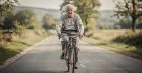 Albert Einstein: “A vida é como andar de bicicleta. Para manter o equilíbrio, você precisa continuar em movimento.”