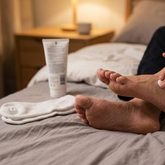 Featured mobile: Passe uma gotinha disso nos pés todos os dias antes de dormir, os benefícios são muitos
