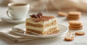 Bolo de bolacha tradicional dispensa forno e fica pronto em pouco tempo
