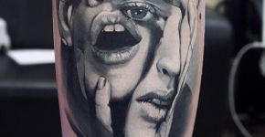Show de arte hiper realista na tatuagem de Valentina Ryabova