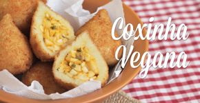 Aprenda a fazer coxinha vegana