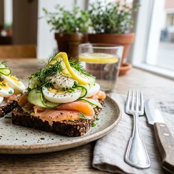 Featured mobile: O que é o smørrebrød dinamarquês e como se prepara este lanche prático em 5 passos