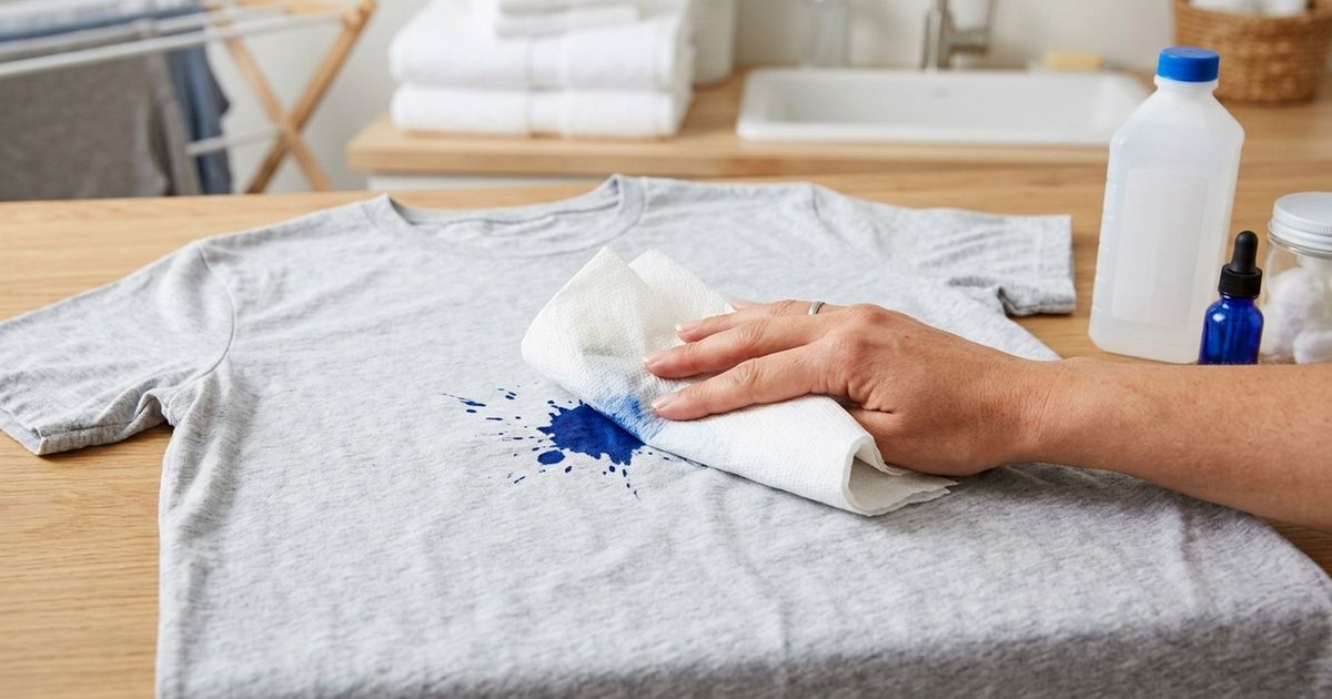 Como remover manchas de tinta de roupa de forma fácil e rápida