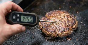Carne já ficou marrom por dentro? Isso não significa que esteja segura: no Canadá, a orientação é confiar no termômetro, porque a cor pode mudar antes que todas as bactérias sejam eliminadas