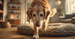 Por que girar faz parte do ritual de sono dos cães