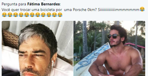Bonner vira centro dos memes sobre o novo namoro da Fátima