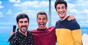 Marcio Garcia cita programa da Record no ‘Tamanho Família’