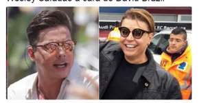 Depois de Safadão, é Luan Santana que fica irreconhecível