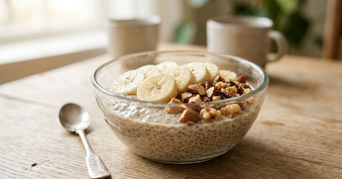 Pudim de chia com frutas: a receita simples para o café da manhã que combina fibras, saciedade e ajuda na digestão