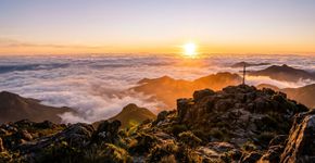 Quase 32 mil hectares e cinco dos dez picos mais altos do Brasil: o parque entre Minas Gerais e Espírito Santo abriga o Pico da Bandeira, que chega a 2.892 metros e ocupa o terceiro lugar entre as maiores altitudes do país