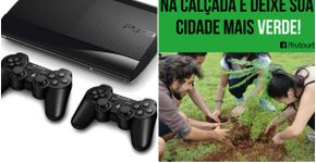 Homem leiloa videogame para ajudar projeto de plantio de árvores