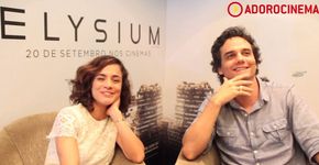 Confira entrevista com Wagner Moura e Alice Braga