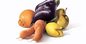 Campanha incentiva o consumo de frutas e legumes feios