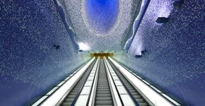 Estação de Metrô de Nápoles é eleita a mais bonita da Europa
