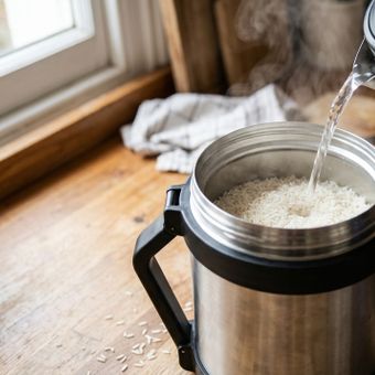 Featured mobile: Pare de cozinhar arroz em uma panela no fogão quando o método de infusão é mais rápido e fácil