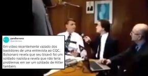 Vídeo sobre Bolsonaro falando de nazismo é Fake News