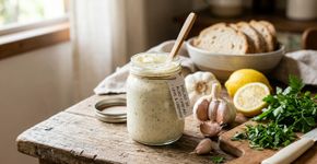 Como fazer molho de alho caseiro: uma receita cremosa, leve e deliciosa sem maionese