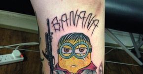 Tatuagens inspiradas nos Minions