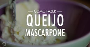Queijo mascarpone caseiro