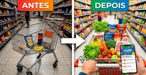 Conselhos para famílias que fazem compras grandes no mercado