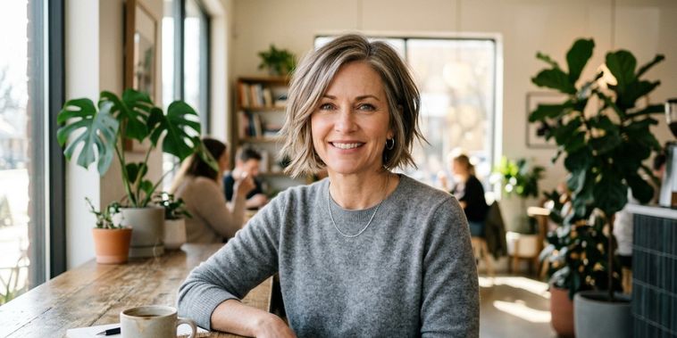 Featured main: Qual corte de cabelo curto rejuvenesce o rosto aos 50 anos? Aqui estão os 5 cortes para experimentar