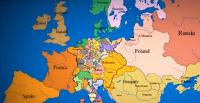 Vídeo mostra mudanças em fronteiras europeias desde 1000 d.C. até hoje