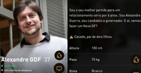 Foto: (Reprodução/Grindr)