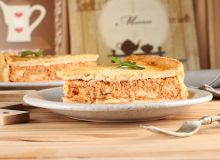 Featured side: Torta de frango com massa podre: aprenda a receita para o lanche da tarde