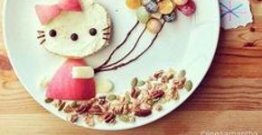 A deliciosa arte com comida de Lee Samantha