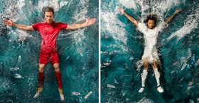 Real e Bayern usam camisas feitas com plástico retirado do oceano