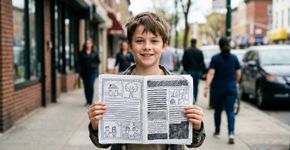 Ele começou um jornal comunitário aos 11 anos para mostrar problemas do bairro e ampliou o projeto para outras favelas; em 2023, entrou na seleção de dez jovens líderes da revista Time
