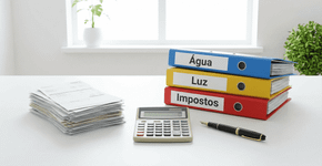 Como resolver a confusão ao organizar os boletos do mês na mesa que gera o medo de perder o controle da própria vida