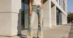 Essa tendência de jeans desbotado dos anos 2000 retornou de um jeito que ninguém esperava