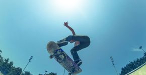 Skate no ar, câmera na mão: um domingo de manobras no Aterro do Flamengo