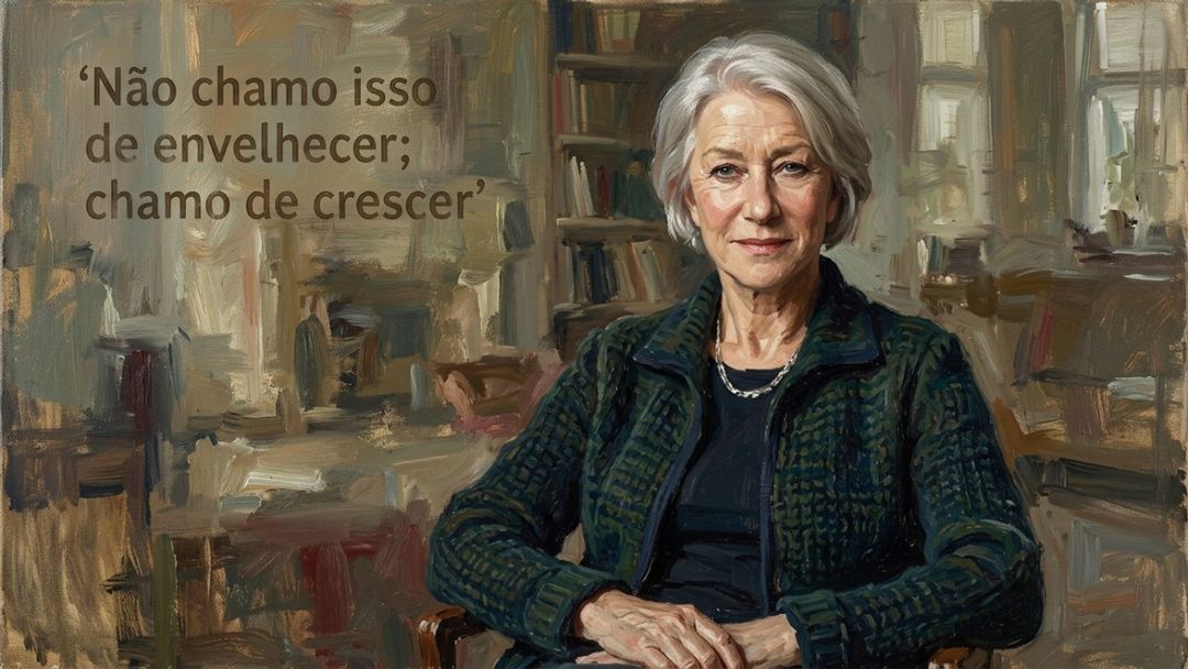 Viver sem a preocupação de esconder a idade transforma o envelhecimento em uma evolução constante.