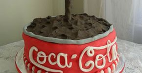 Faça uma receita surpreendente de bolo de Coca-Cola