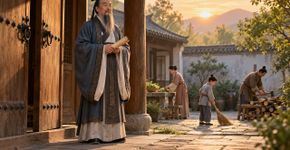 Confúcio, filósofo chinês: “Eu dormi e sonhei que a vida é beleza; acordei e descobri que a vida é dever.”