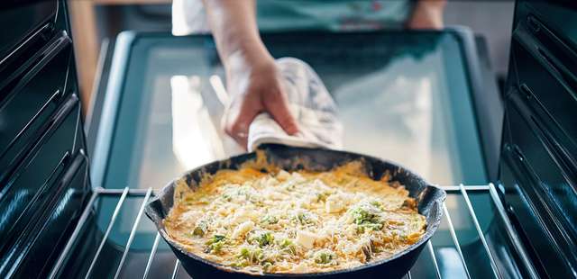 Omelete de forno fácil e super gostoso