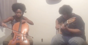 O sonho ameaçado de uma violoncelista de uma favela brasileira