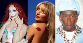 Foto: (Reprodução / Facebook Chappell Roan / Instagram Sabrina Carpenter / Facebook Tyler, The Creator)