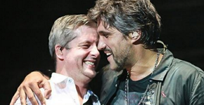 Victor, da dupla com Léo, desabafa em show para milhares