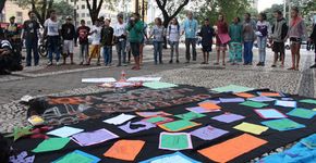 Crianças em situação de rua protestam contra as mortes no Centro de São Paulo
