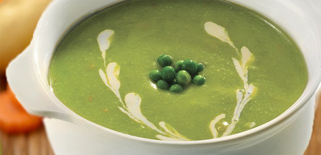 Sopa de ervilha vai bem na noite fria de SP