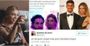 Grazi Massafera confirma affair com ator de Game of Thrones e internet vai à loucura
