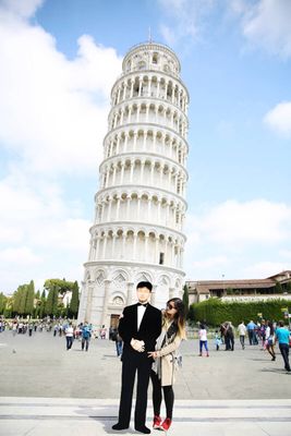 Torre de Piza, na Itália
