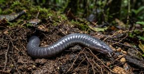 O anfíbio brasileiro que parece uma cobra vive quase sempre escondido e pode passar a vida inteira sem que alguém perceba que ele está ali