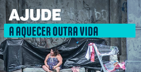 Iniciativa transforma meias em cobertores para doação